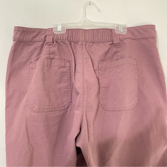 NWT Old Navy OG Chinos Skylark Mauve Pants L - Picture 6 of 8